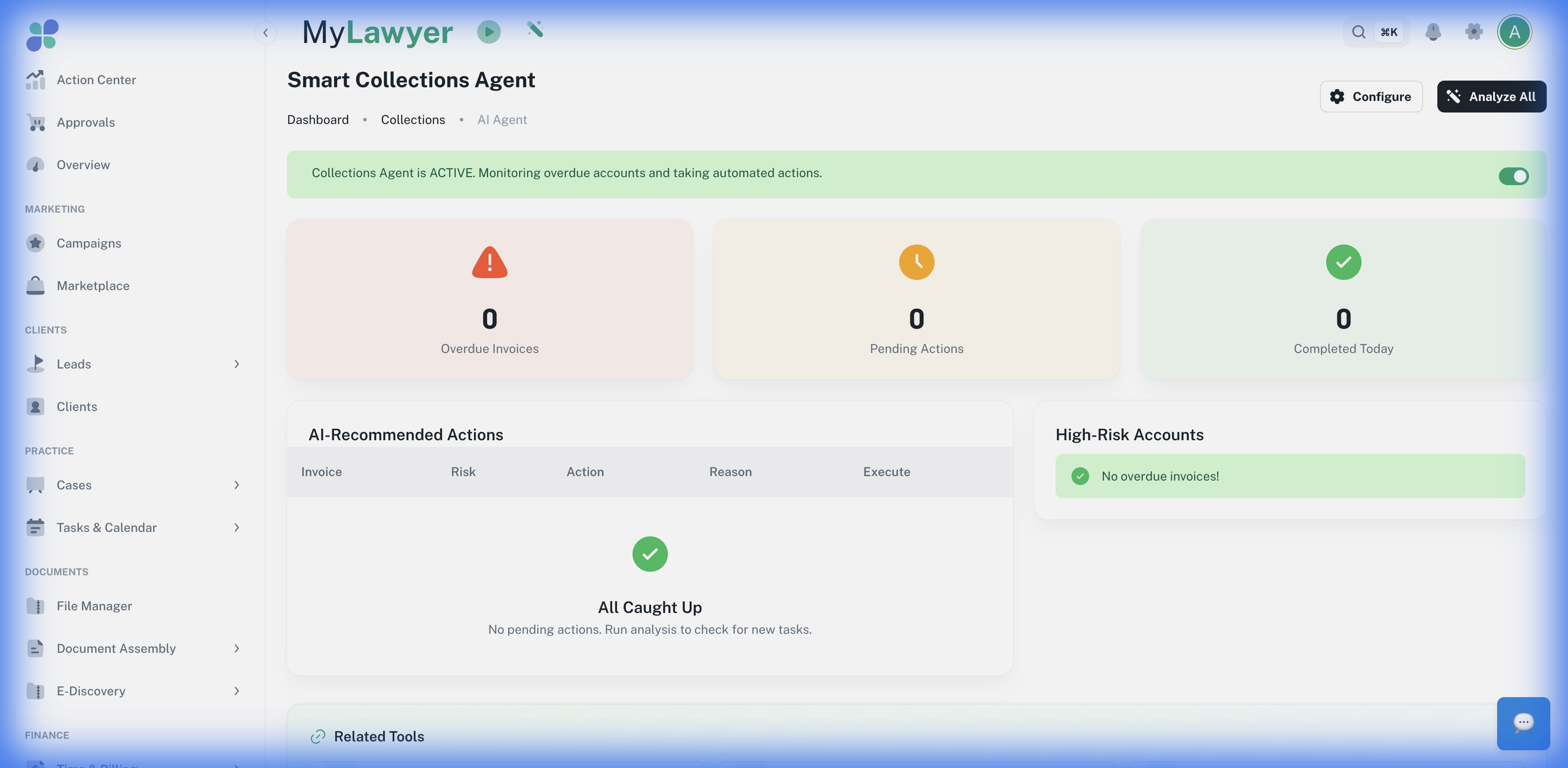 Collections Agent — AI-powered A/R management and overdue invoice follow-up